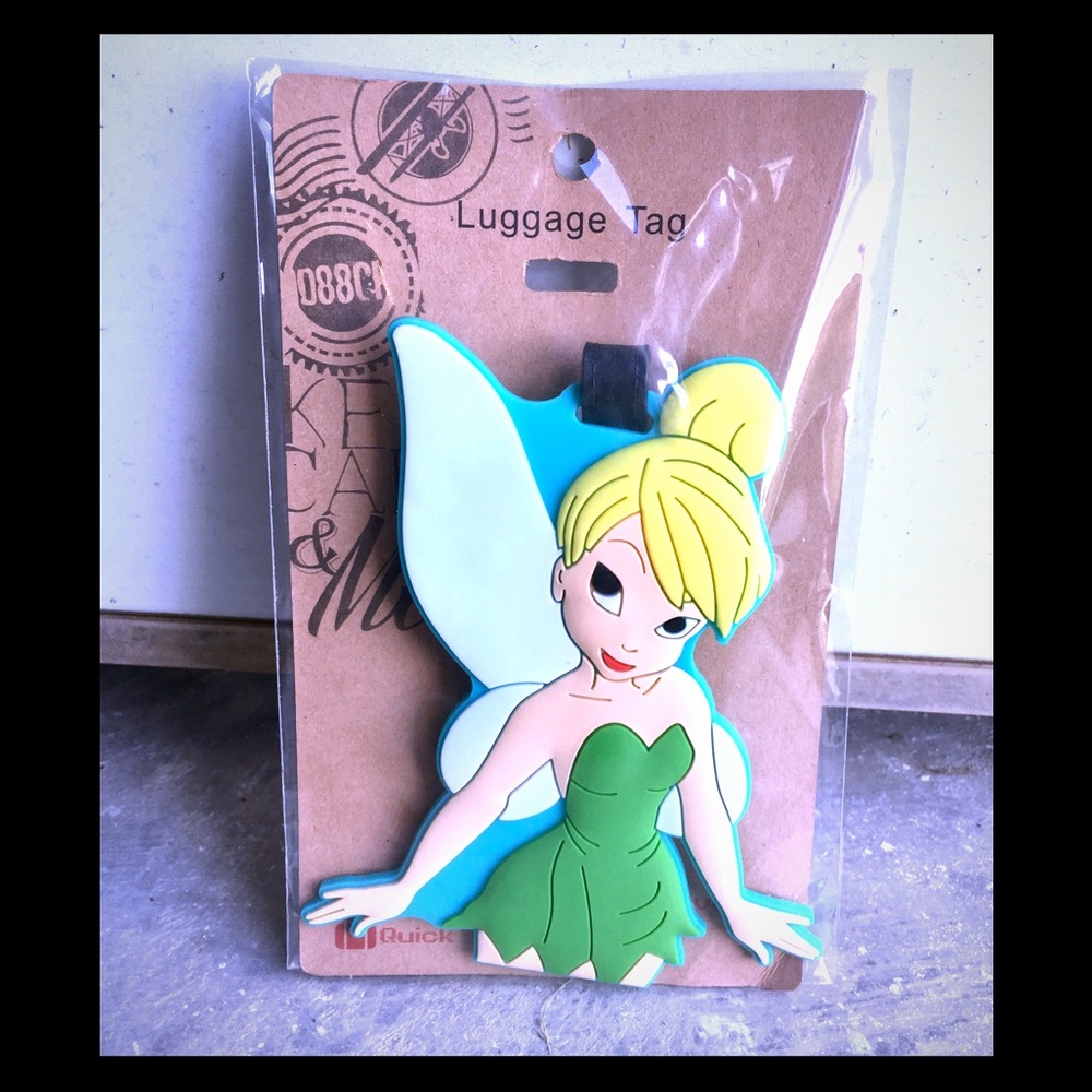 Tinkerbelle Cartoon Character Luggage ID Tag